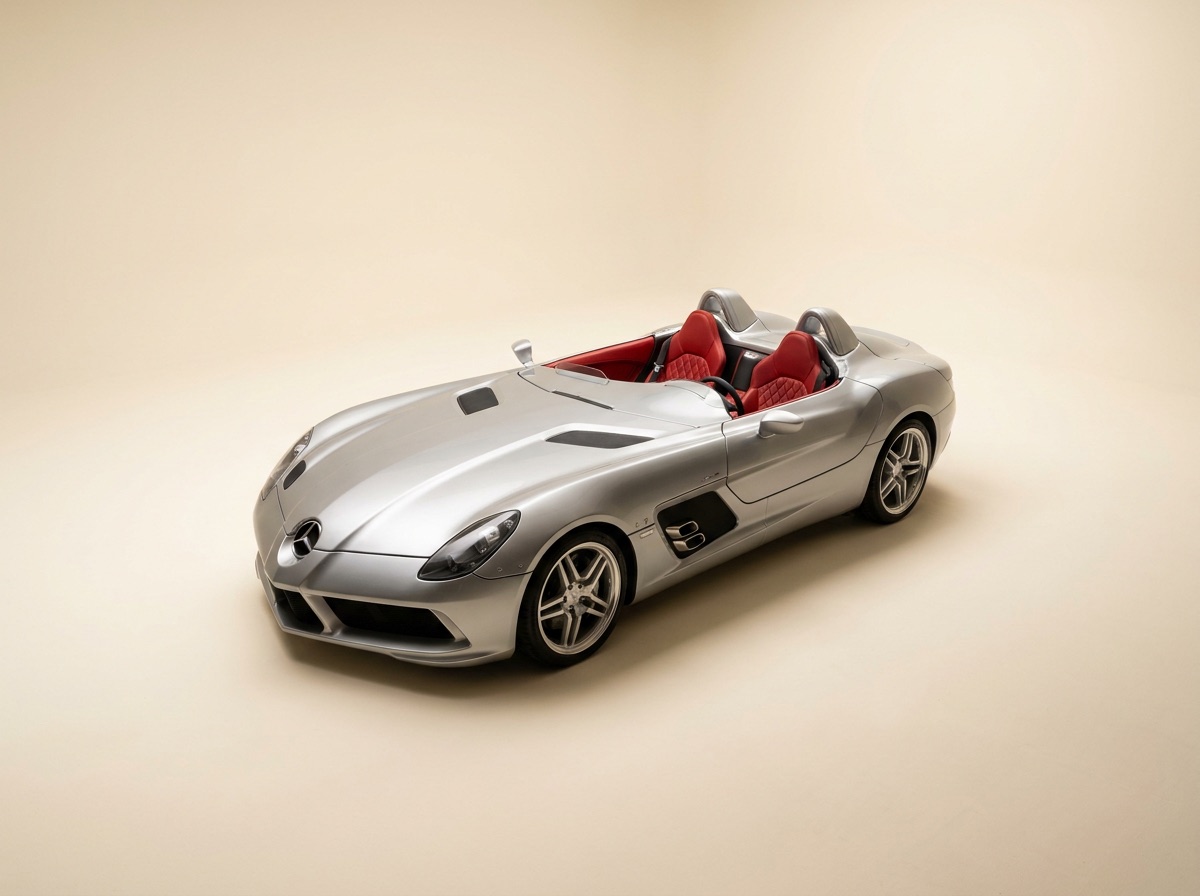 Mercedes-Benz SLR McLaren Stirling Moss sièges rouges