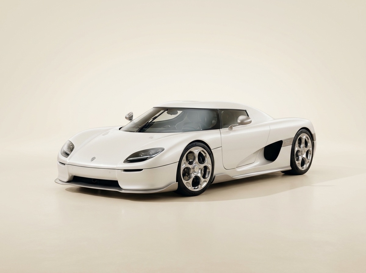 Koenigsegg CC850 blanche